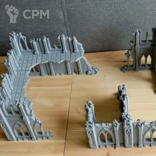 Описание картинки Ruins of the empire от Denisronzar по цене 2 000руб | Свободный Рынок Миниатюр - СРМ