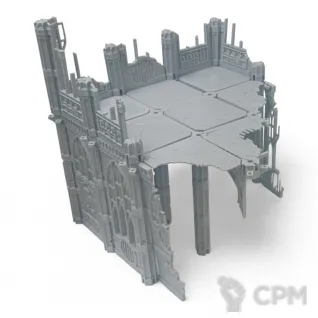 Описание картинки Killzone Chalnath - Террейн Sector Imperialis от Terrain Print по цене 800руб | Свободный Рынок Миниатюр - СРМ