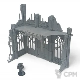 Описание картинки Killzone Chalnath - Террейн Sector Imperialis от Terrain Print по цене 800руб | Свободный Рынок Миниатюр - СРМ