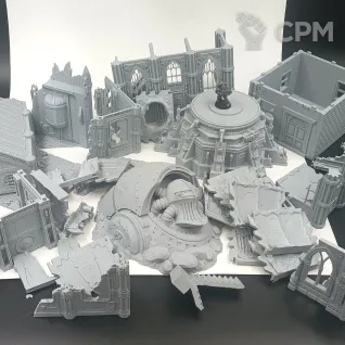 Описание картинки Много Террейна с Ошибками Печати от Terrain Print по цене 100руб | Свободный Рынок Миниатюр - СРМ