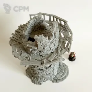 Описание картинки Hermit's Tower от Printopocalypse 3D по цене 900руб | Свободный Рынок Миниатюр - СРМ
