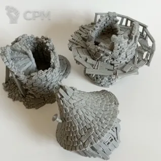 Описание картинки Hermit's Tower от Printopocalypse 3D по цене 900руб | Свободный Рынок Миниатюр - СРМ
