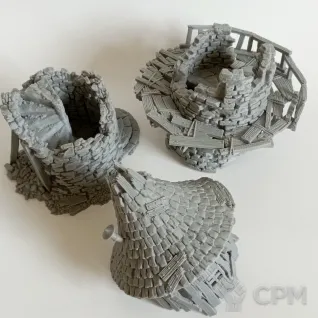 Описание картинки Hermit's Tower от Printopocalypse 3D по цене 900руб | Свободный Рынок Миниатюр - СРМ