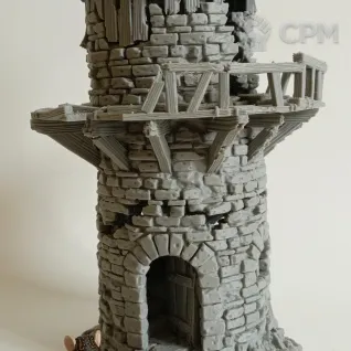 Описание картинки Hermit's Tower от Printopocalypse 3D по цене 900руб | Свободный Рынок Миниатюр - СРМ