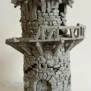 Описание картинки Hermit's Tower от Printopocalypse 3D по цене 900руб | Свободный Рынок Миниатюр - СРМ