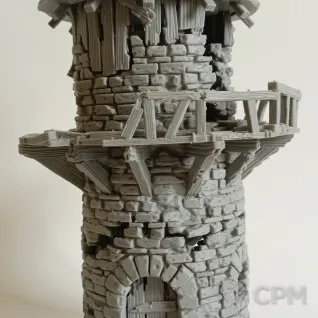 Описание картинки Hermit's Tower от Printopocalypse 3D по цене 900руб | Свободный Рынок Миниатюр - СРМ
