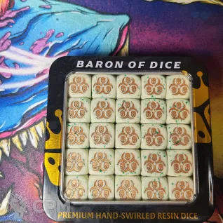 Описание картинки Premium Wargaming Dice. Baron of dice - оригинал от Timbersonik по цене 100руб | Свободный Рынок Миниатюр - СРМ