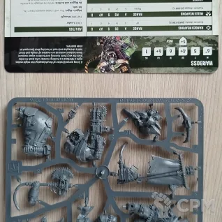 Описание картинки Warboss из стартера Armageddon от Arhiders по цене 100руб | Свободный Рынок Миниатюр - СРМ