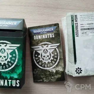 Описание картинки Dominatus Narrative Campaign Deck от Arhiders по цене 100руб | Свободный Рынок Миниатюр - СРМ