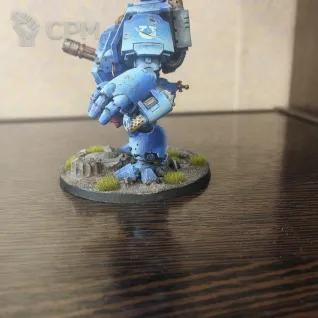 Описание картинки Ultramarines dreadnought redemptor / дредноут редемптор ультрамарин от  по цене 7 000руб | Свободный Рынок Миниатюр - СРМ