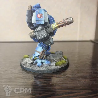 Описание картинки Ultramarines dreadnought redemptor / дредноут редемптор ультрамарин от  по цене 7 000руб | Свободный Рынок Миниатюр - СРМ