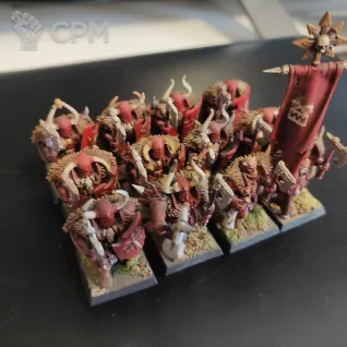 Описание картинки Chaos Warriors Khorne от Grabblecast по цене 900руб | Свободный Рынок Миниатюр - СРМ