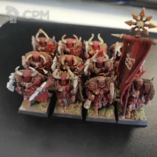 Описание картинки Chaos Warriors Khorne от Grabblecast по цене 900руб | Свободный Рынок Миниатюр - СРМ
