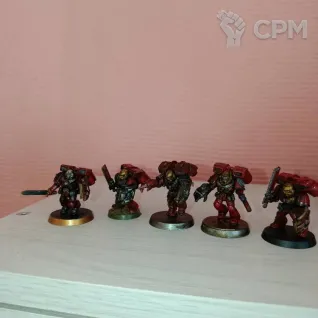 Описание картинки Vanguard Veteran Squad With Jump Packs от Kirumo по цене 100руб | Свободный Рынок Миниатюр - СРМ
