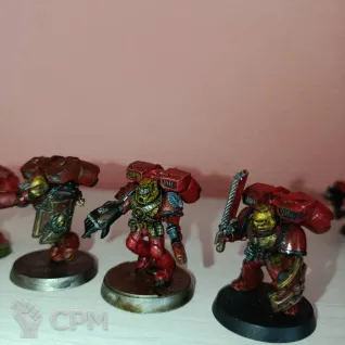 Описание картинки Vanguard Veteran Squad With Jump Packs от Kirumo по цене 100руб | Свободный Рынок Миниатюр - СРМ