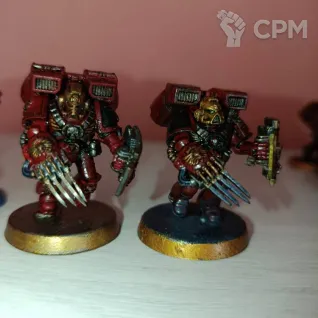 Описание картинки Vanguard Veteran Squad With Jump Packs от Kirumo по цене 100руб | Свободный Рынок Миниатюр - СРМ