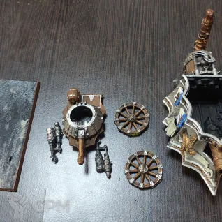 Описание картинки Empire Steam Tank от Grabblecast по цене 900руб | Свободный Рынок Миниатюр - СРМ