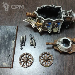 Описание картинки Empire Steam Tank от Grabblecast по цене 900руб | Свободный Рынок Миниатюр - СРМ