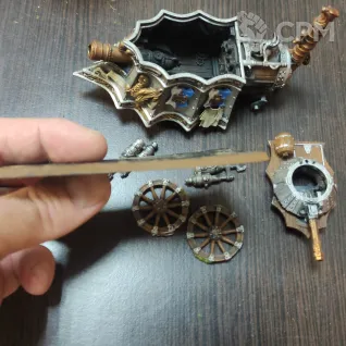 Описание картинки Empire Steam Tank от Grabblecast по цене 900руб | Свободный Рынок Миниатюр - СРМ