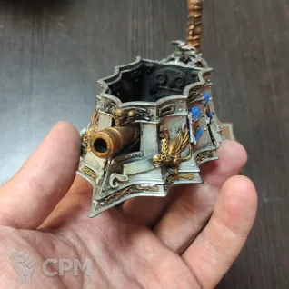 Описание картинки Empire Steam Tank от Grabblecast по цене 900руб | Свободный Рынок Миниатюр - СРМ