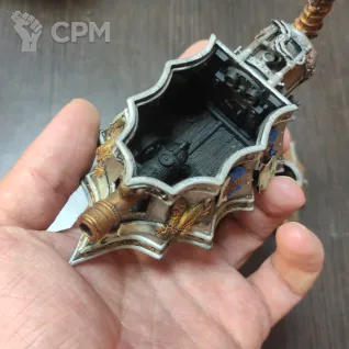 Описание картинки Empire Steam Tank от Grabblecast по цене 900руб | Свободный Рынок Миниатюр - СРМ
