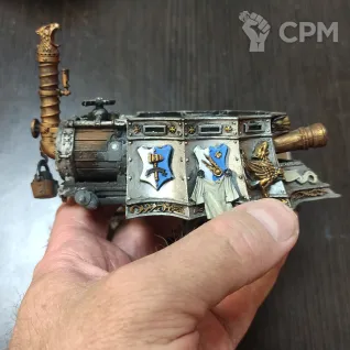 Описание картинки Empire Steam Tank от Grabblecast по цене 900руб | Свободный Рынок Миниатюр - СРМ