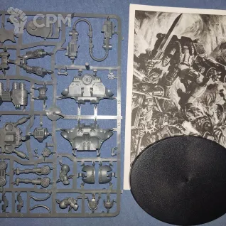 Описание картинки Nemesis Dreadknight от Inzer1509 по цене 1 500руб | Свободный Рынок Миниатюр - СРМ
