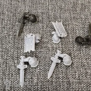 Описание картинки Custodian guard + Blademaster от Пластиковая Сова по цене 100руб | Свободный Рынок Миниатюр - СРМ