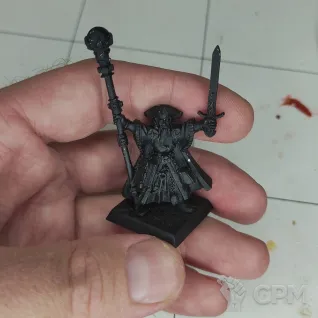 Описание картинки The Empire Wizard Astromancer on Foot от Grabblecast по цене 1 600руб | Свободный Рынок Миниатюр - СРМ