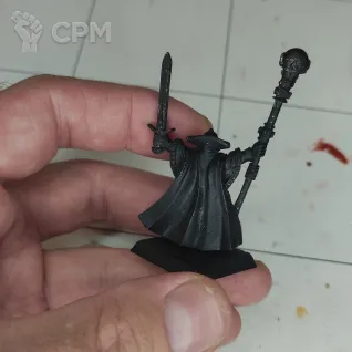 Описание картинки The Empire Wizard Astromancer on Foot от Grabblecast по цене 1 600руб | Свободный Рынок Миниатюр - СРМ
