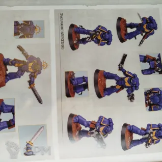 Описание картинки Intercessor squad + Lietenant from Introductory set + bits от jvtheghost по цене 500руб | Свободный Рынок Миниатюр - СРМ