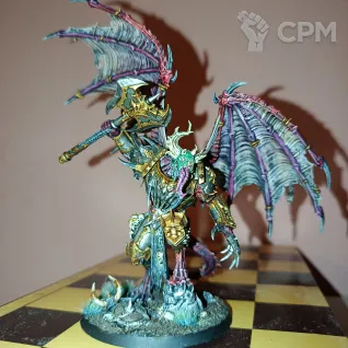 Описание картинки Heretic Astartes Daemon Prince With Wings от Kirumo по цене 100руб | Свободный Рынок Миниатюр - СРМ