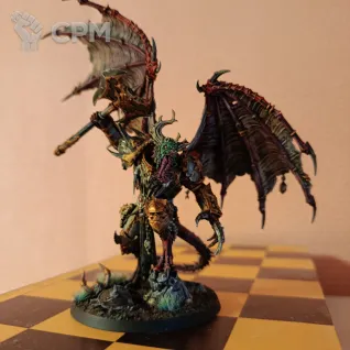 Описание картинки Heretic Astartes Daemon Prince With Wings от Kirumo по цене 100руб | Свободный Рынок Миниатюр - СРМ