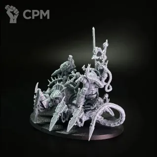 Описание картинки Lord discordant on helstalker от Technomen11111 по цене 1 000руб | Свободный Рынок Миниатюр - СРМ