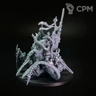 Описание картинки Lord discordant on helstalker от Technomen11111 по цене 1 000руб | Свободный Рынок Миниатюр - СРМ