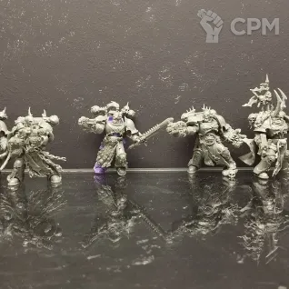 Описание картинки chaos space marines chosen от VsePrah по цене 100руб | Свободный Рынок Миниатюр - СРМ