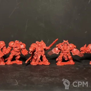Описание картинки Space hulk blood angels terminators от PKohman по цене 100руб | Свободный Рынок Миниатюр - СРМ