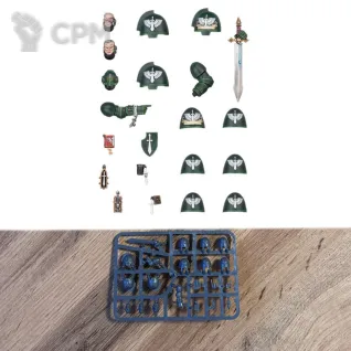 Описание картинки Dark Angels Primaris Upgrade frame #2 от Artsart по цене 100руб | Свободный Рынок Миниатюр - СРМ