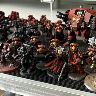 Описание картинки Армия blood angels от User33818 по цене 2 000руб | Свободный Рынок Миниатюр - СРМ
