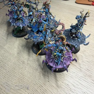 Описание картинки Tzaangor Enlightened (great bow)+ shaman от Torf по цене 27 000руб | Свободный Рынок Миниатюр - СРМ