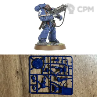 Описание картинки Space Marine Heroes – Series 4 Sergeant Marius от Artsart по цене 100руб | Свободный Рынок Миниатюр - СРМ