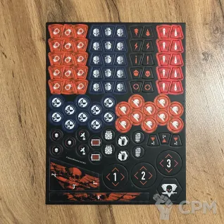 Описание картинки Kill Team token sheet containing 92x tokens от Artsart по цене 100руб | Свободный Рынок Миниатюр - СРМ