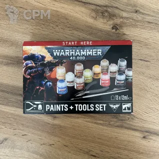 Описание картинки Paints + Tools set от Artsart по цене 100руб | Свободный Рынок Миниатюр - СРМ