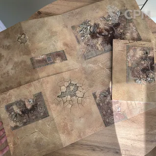 Описание картинки 2 foldout game boards от Artsart по цене 100руб | Свободный Рынок Миниатюр - СРМ