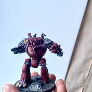 Описание картинки Helbrute (конверсия) от Кир Грин по цене 100руб | Свободный Рынок Миниатюр - СРМ