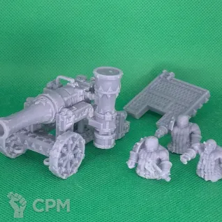 Описание картинки Magma Cannon Прочная Abs смола от Хитрый гретчин  по цене 500руб | Свободный Рынок Миниатюр - СРМ