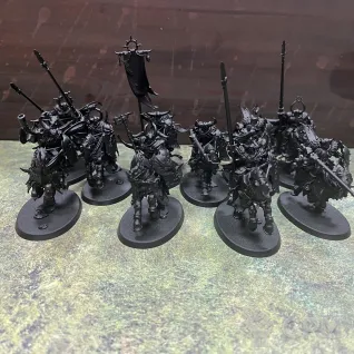 Описание картинки Chaos Knights от Оладий по цене 2 000руб | Свободный Рынок Миниатюр - СРМ