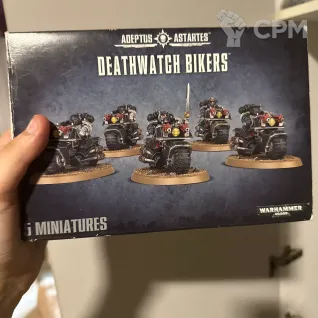 Описание картинки Deathwatch Bikers от Salamanders Anvil по цене 3 500руб | Свободный Рынок Миниатюр - СРМ