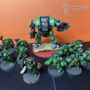 Описание картинки Тяжёлая миниармия Космодесанта от Railroads по цене 2 000руб | Свободный Рынок Миниатюр - СРМ