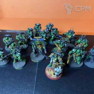 Описание картинки Пехотная армия Космодесанта от Railroads по цене 2 000руб | Свободный Рынок Миниатюр - СРМ